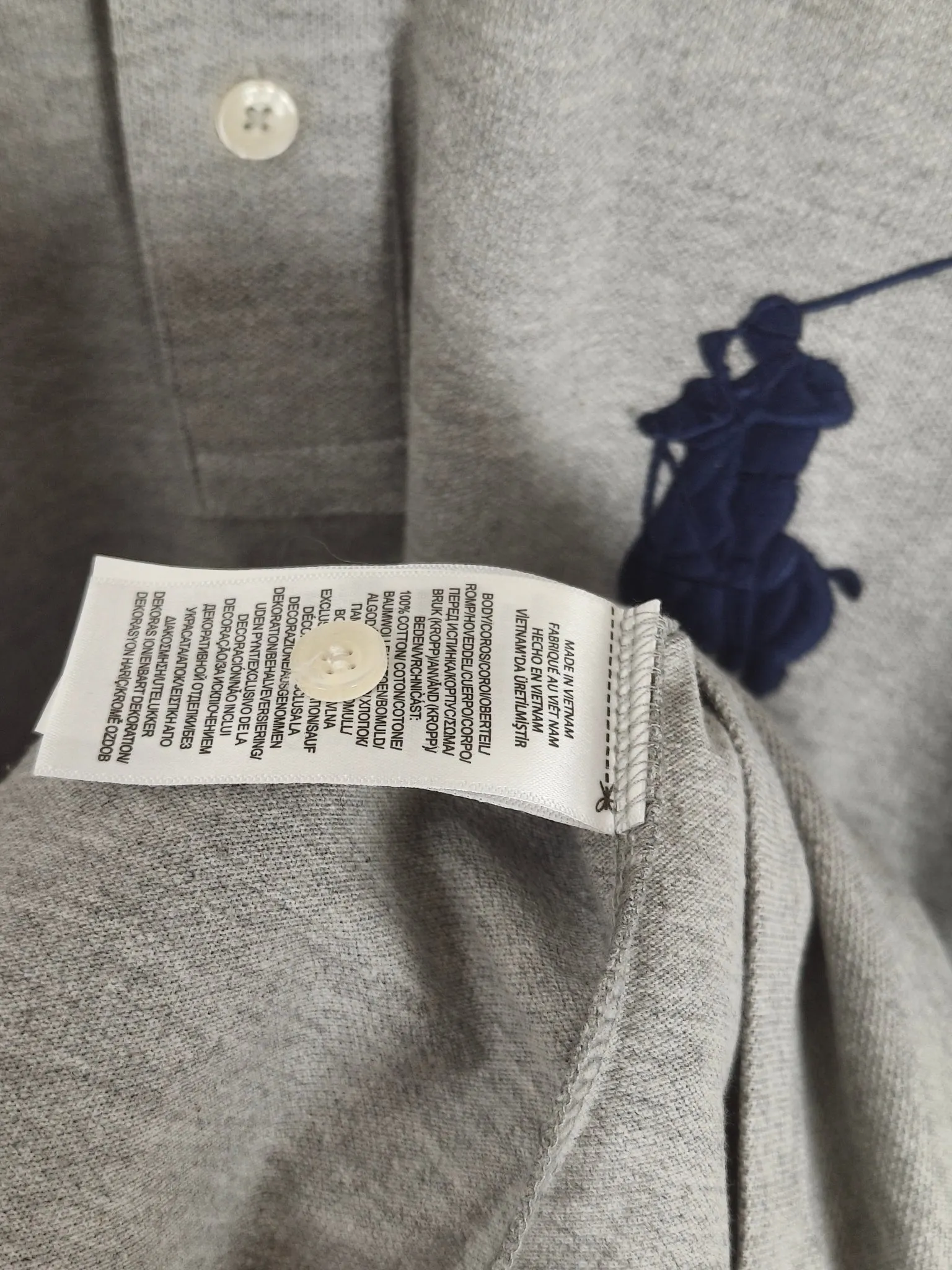 P180 Ralph Lauren large embroidered polo shirt with lapel and short sleeves. High-end quality. Complete with three labels, comfortable and breathable, classic and simple, exquisite and fashionable. The details show high-end quality. Color: black, white, gray, navy. Size: M-XXL